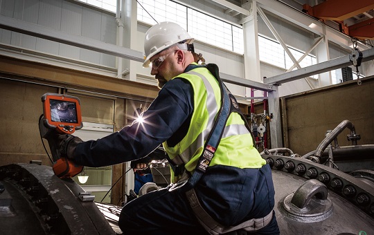 使用工業內窺鏡檢測場景圖 使用工業內窺鏡檢測場景圖