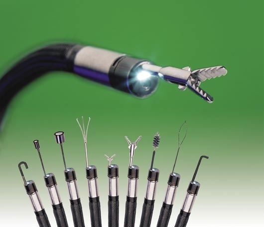 使用工業內窺鏡快速排除多余物