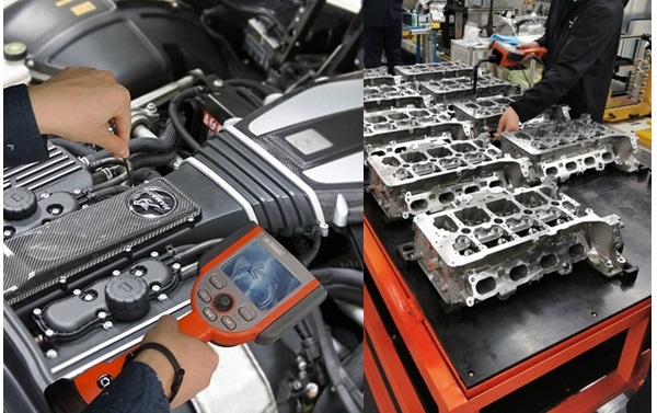 韋林工業內窺鏡在汽車行業的應用