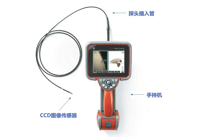 韋林工業內窺鏡采用CCD圖像傳感器，成像更清晰